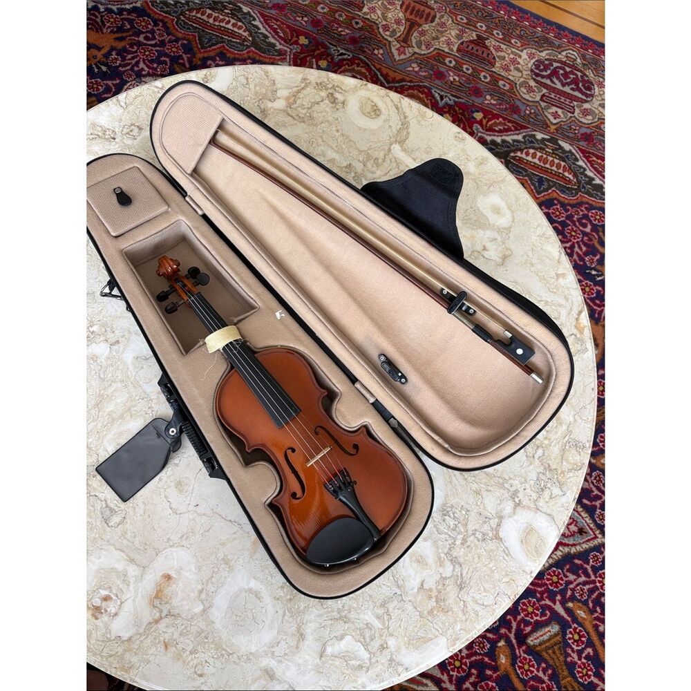 Palatino 1/4 Size Student Violín / Fiddle Outfit w/ Bow & Case